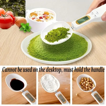Mini Báscula Cuchara Digital de Precisión LCD 0,1g-500g para Cocina y Repostería
