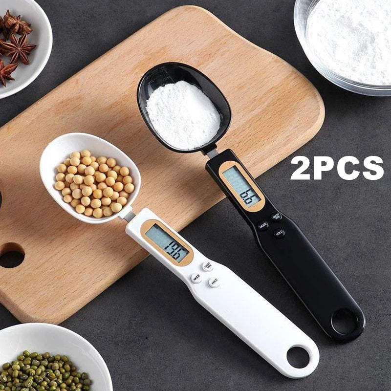 Mini Báscula Cuchara Digital de Precisión LCD 0,1g-500g para Cocina y Repostería